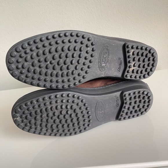 TOD’s BROWN RIDER BOOTS 7.5 - Picture 7 of 8